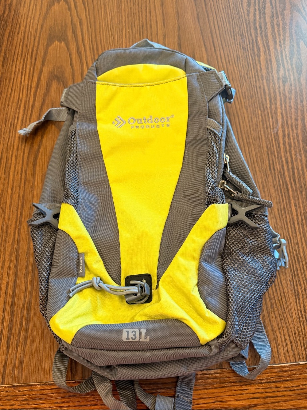 Outdoor Products Men’s Yellow and Gray 13L Daypack Backpack